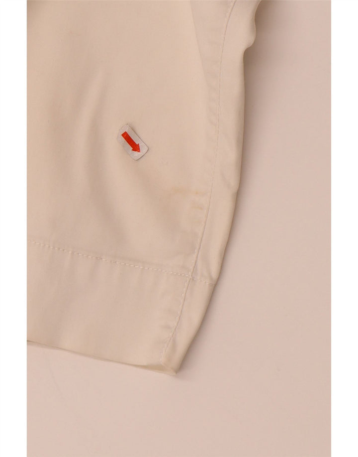 Bermuda feminina TOMMY HILFIGER EUA 10 grande W30 algodão branco