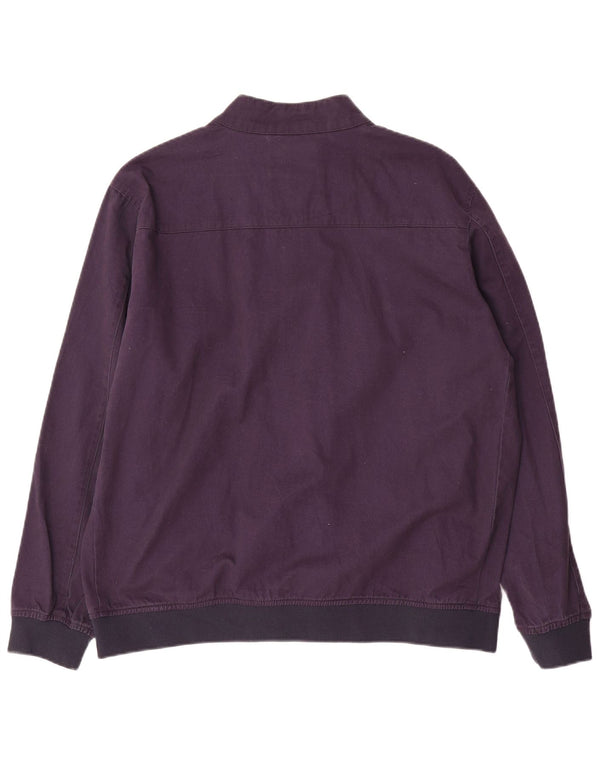 Jaqueta bomber masculina Pierre Cardin Reino Unido 40 grande algodão azul marinho
