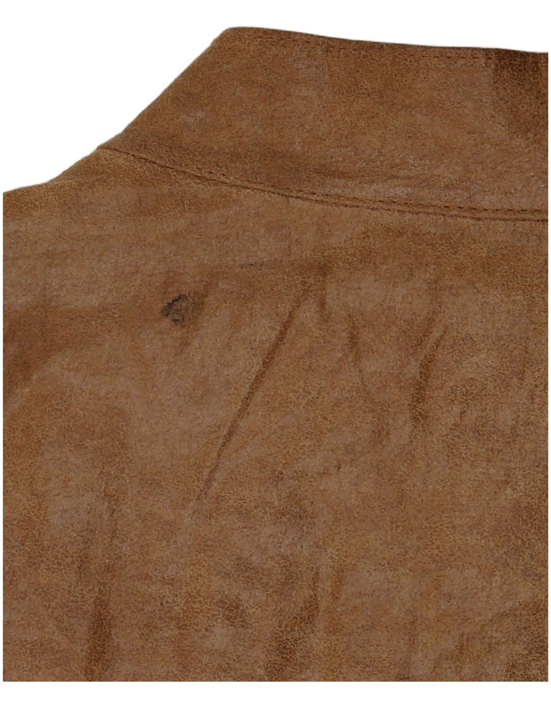 Jaqueta de couro masculina vintage IT 54 2XL couro bege