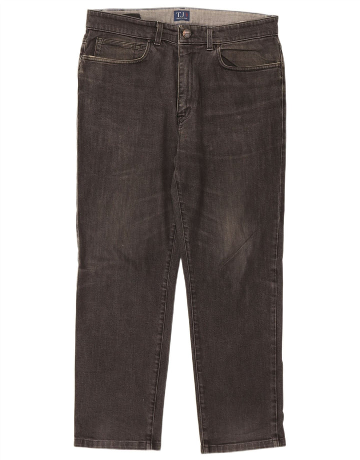 Jeans retos masculinos TRUSSARDI W36 L30 cinza