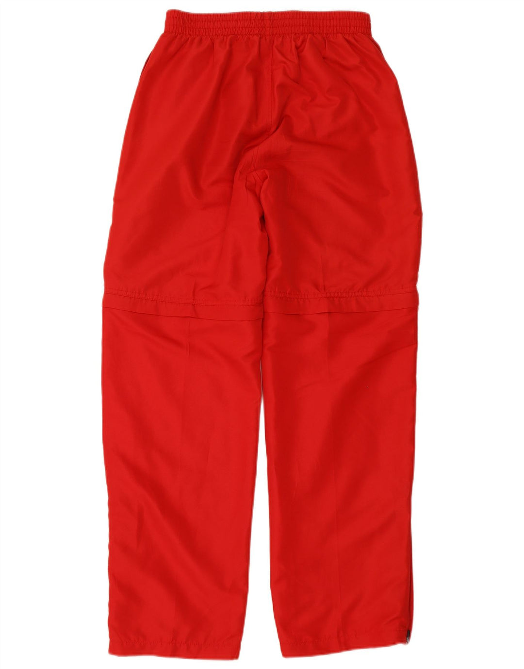 Calça de treino feminina ASICS UK 14 grande poliéster vermelho