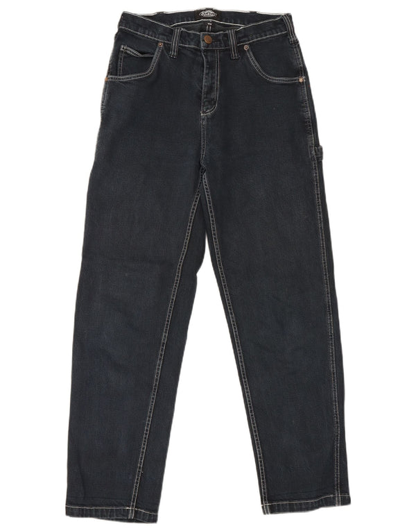 Dickies Mens Cargo Slim Jeans W26 L28 Black Cotton