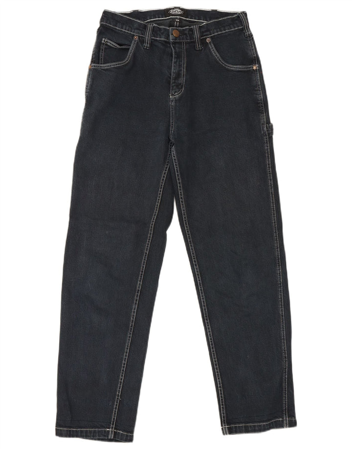Calça jeans masculina Dickies Cargo Slim W26 L28 algodão preto