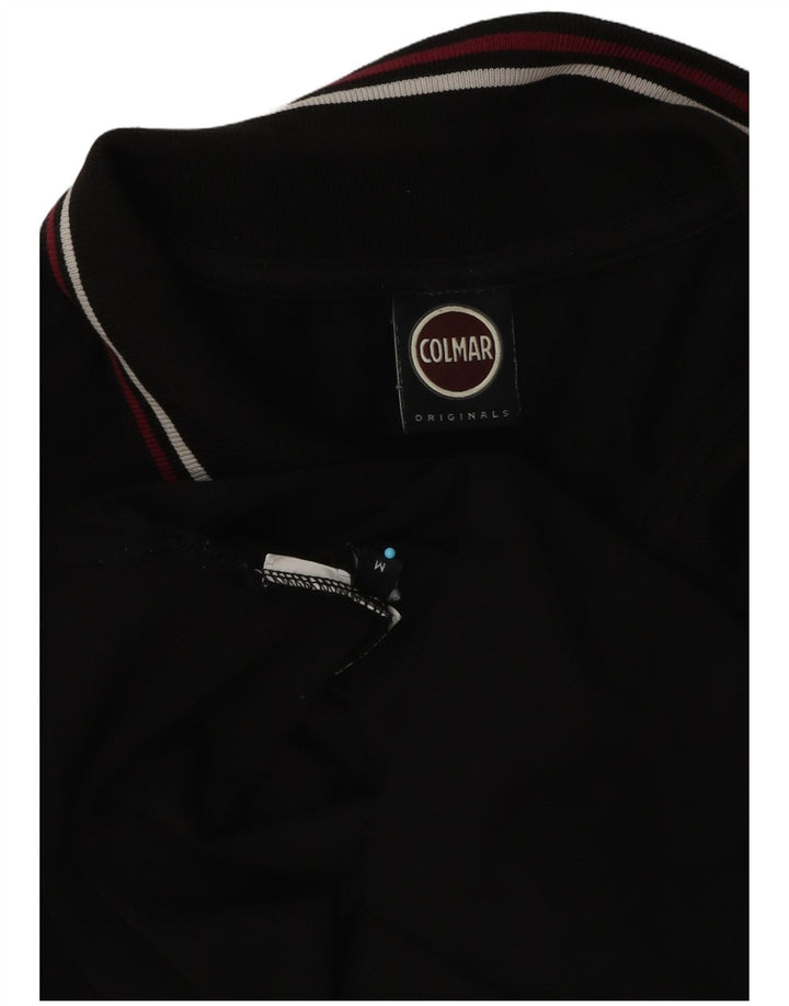 Camisa polo masculina Colmar preta média