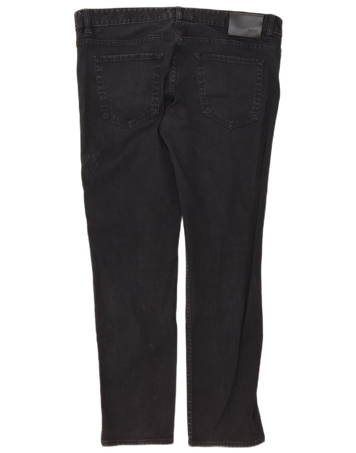 Hugo Boss Masculino Jeans Slim W38 L32 Algodão Preto