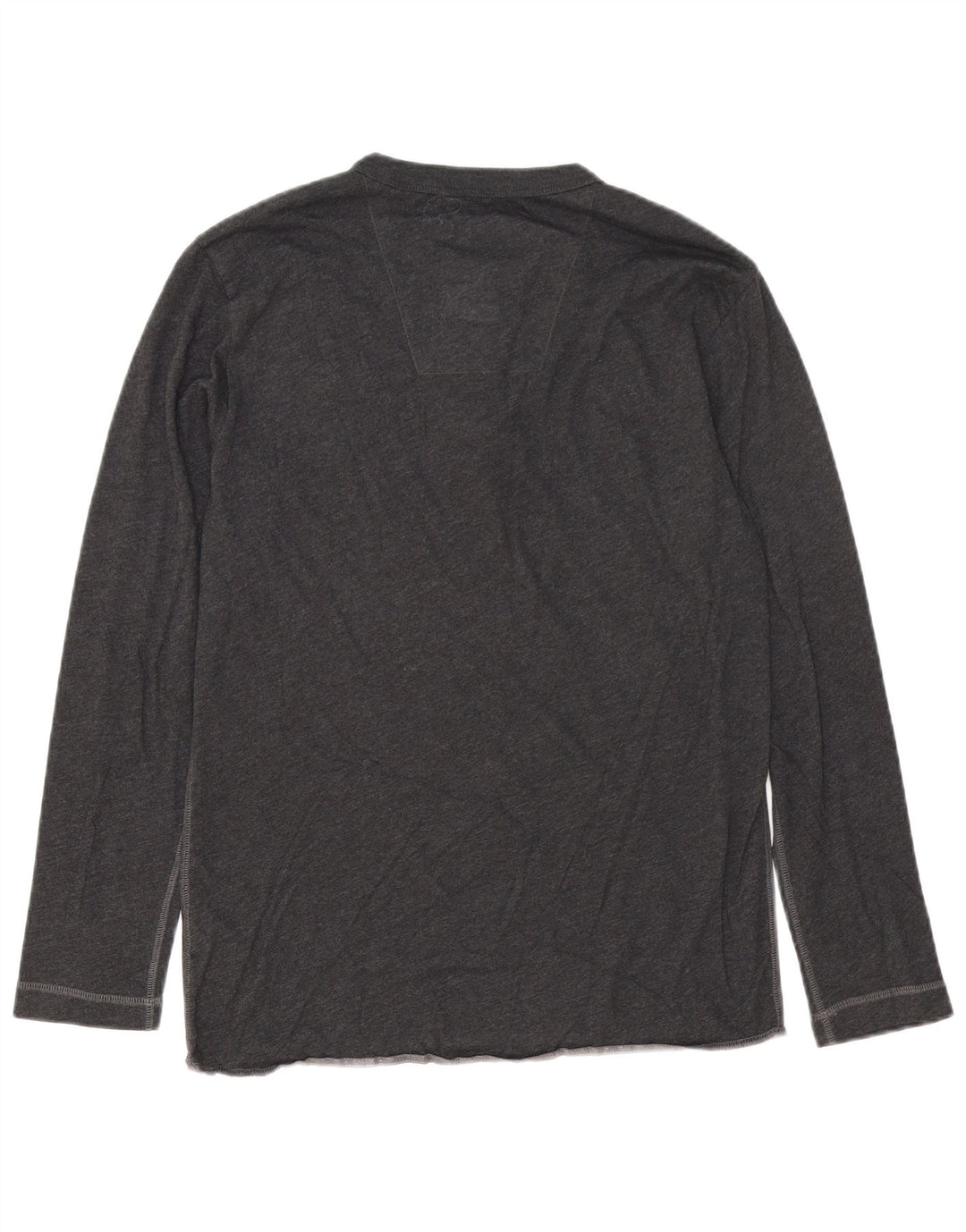 G-Star Mens Top Manga Longa Pequeno Algodão Cinza