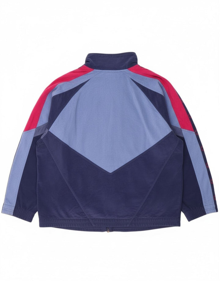 Diadora Mens Full Tracksuit UK 48 2XL Azul Marinho Colourblock Poliéster