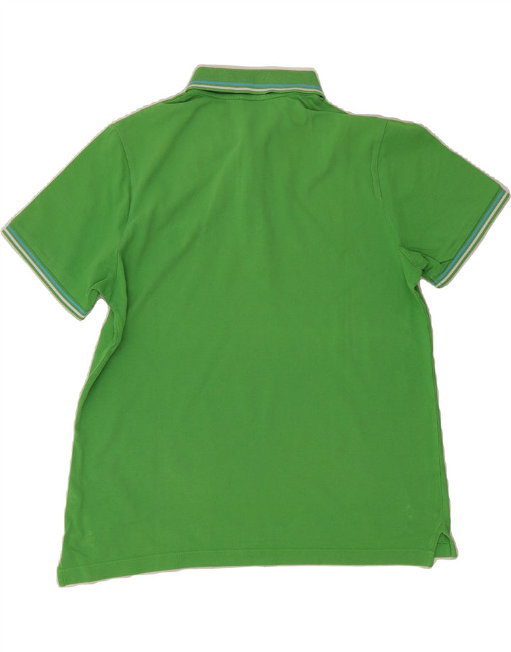 PUMA Mens Polo Shirt Large Green Vintage Puma and Second-Hand Puma from Messina Hembry 