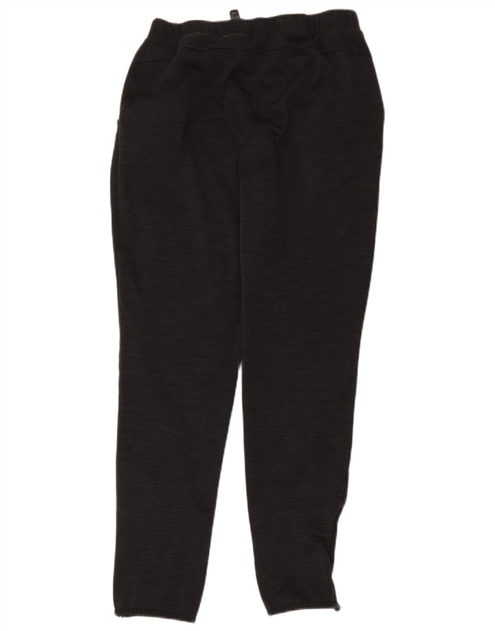 Adidas Womens Tracksuit Calças Joggers UK 14 Médio Preto Poliéster