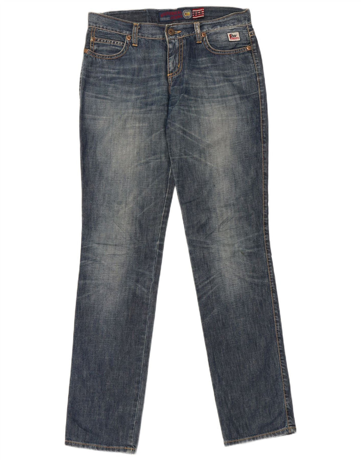 Calça jeans feminina Roy Rogers W27 L32 azul algodão