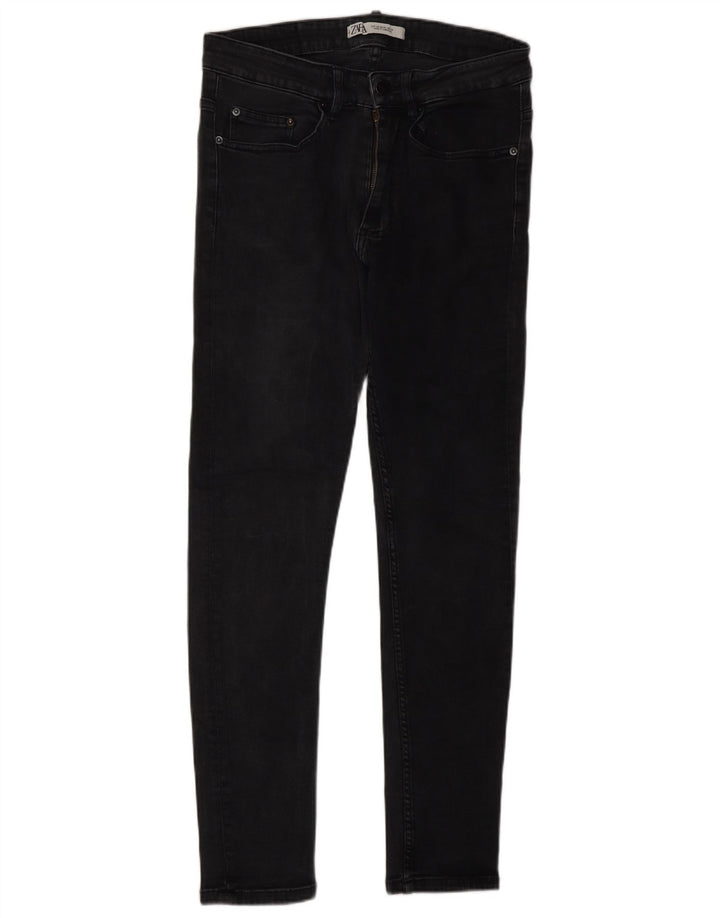 Zara Mens Skinny Jeans EU 40 Médio W31 L30 Cinza