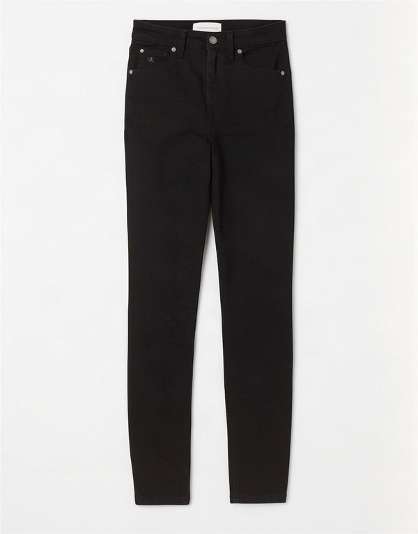 Calvin Klein Jeans Skinny Feminino W26 L30 Algodão Preto