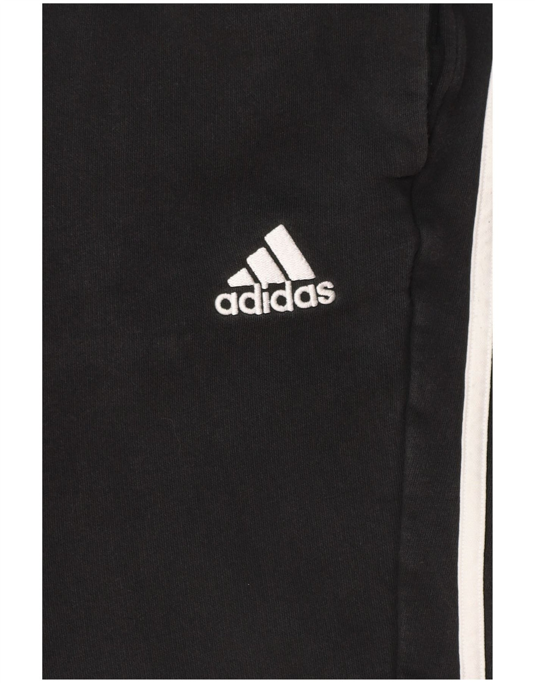 ADIDAS Mens Treino Calças Joggers Médio Algodão Preto