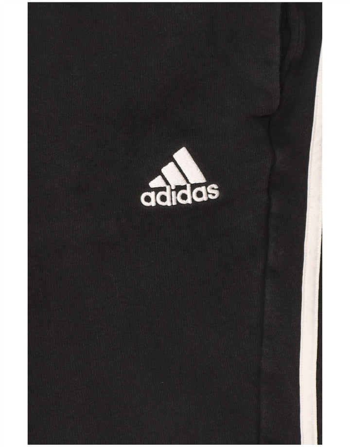 ADIDAS Mens Treino Calças Joggers Médio Algodão Preto