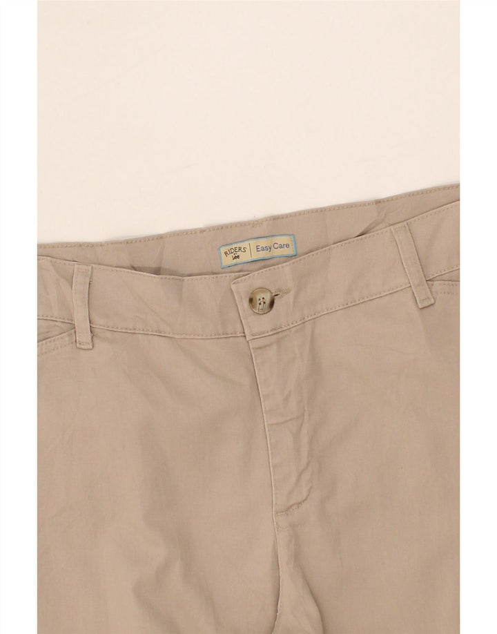 LEE Womens Riders Straight Casual Trousers W36 L33 Beige Cotton Vintage Lee and Second-Hand Lee from Messina Hembry 
