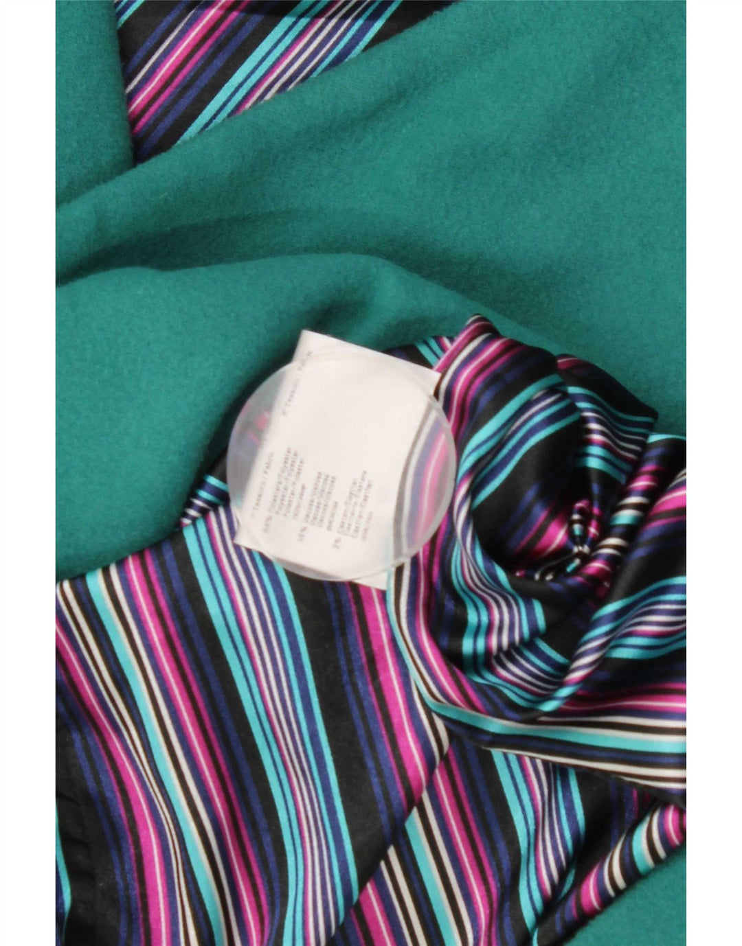 Jaqueta bomber feminina Roccobarocco manga 3/4 IT 44 poliéster verde médio