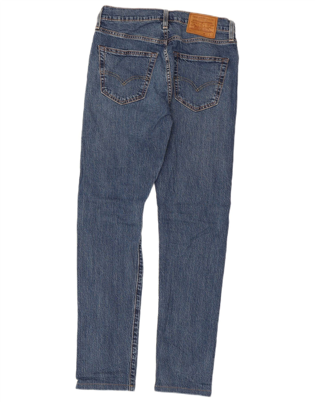 Levi's Masculino 512 Slim Jeans W29 L30 Azul Algodão