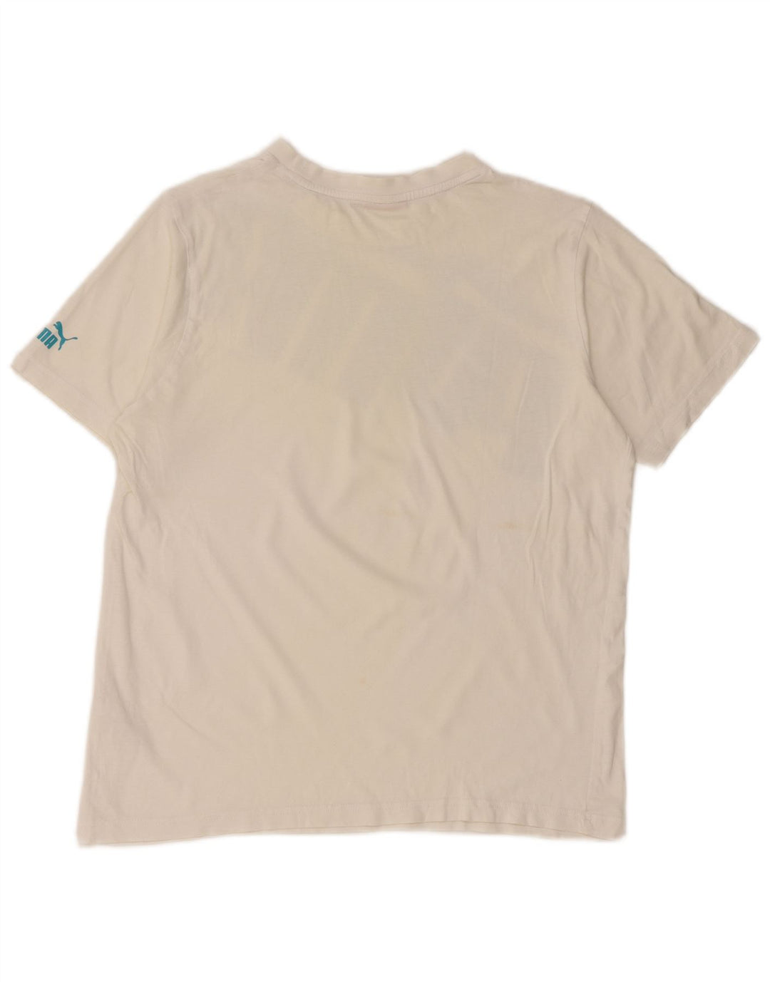 Camiseta PUMA Meninos Graphic 13-14 Anos Branco