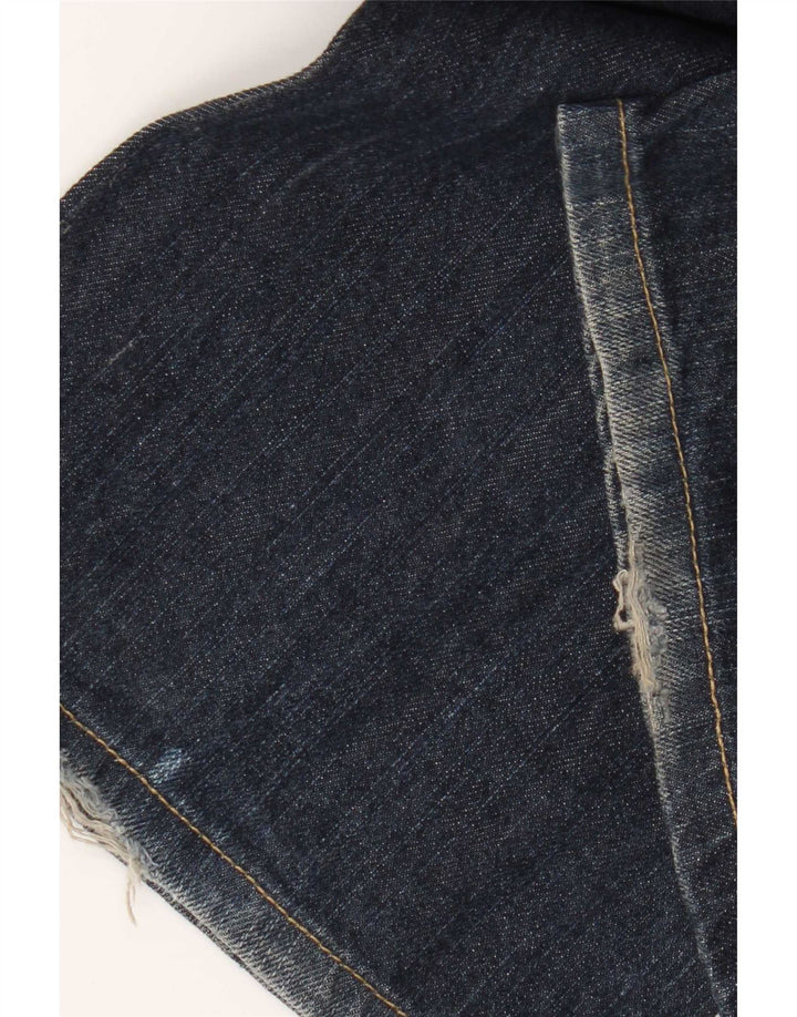 Levi's Masculino 527 Bootcut Jeans W34 L30 Azul Marinho Algodão