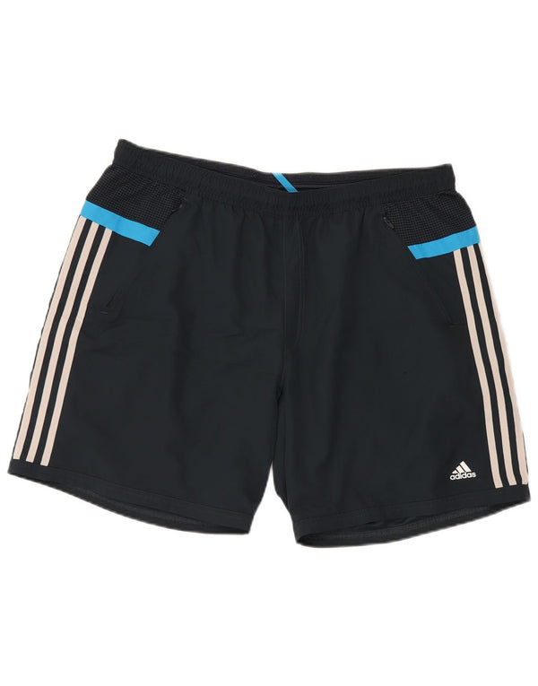Adidas Masculino Climacool Sport Shorts XL Preto Colorblock Poliéster