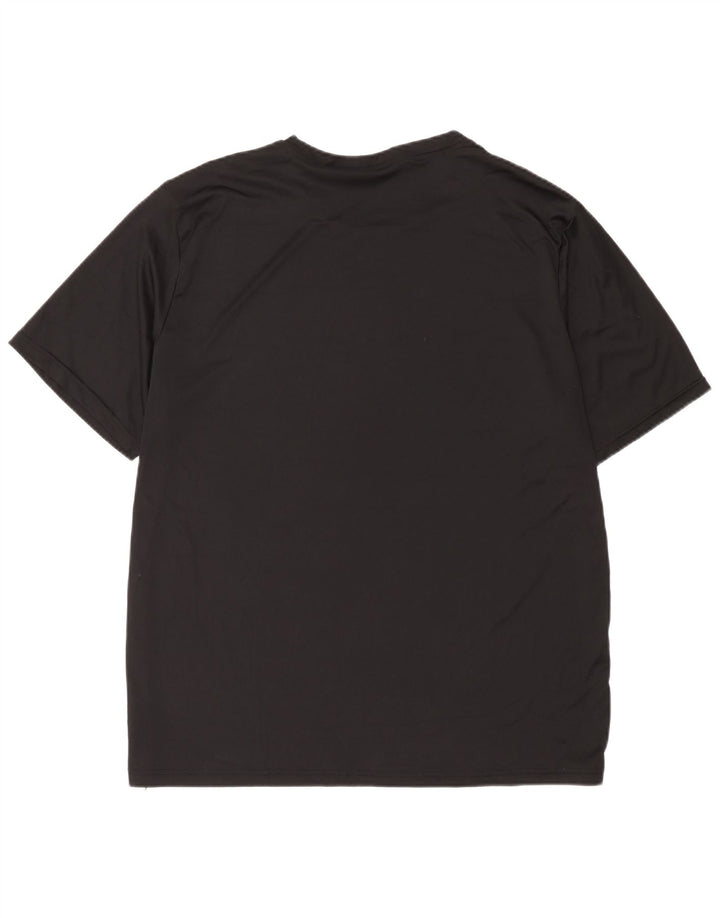 Russell Athletic Mens Camiseta Top 3XL Poliéster Preto