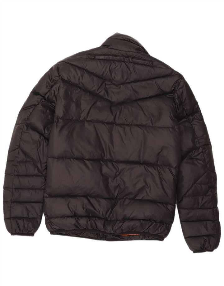 Jaqueta acolchoada masculina Diesel UK 38 nylon preto médio