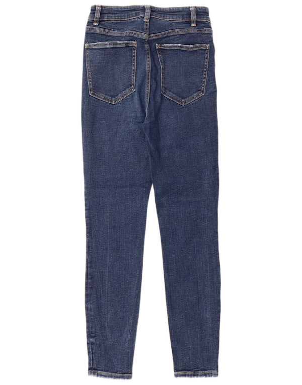 Zara Jeans Skinny Feminino EU 36 XS W26 L27 Azul