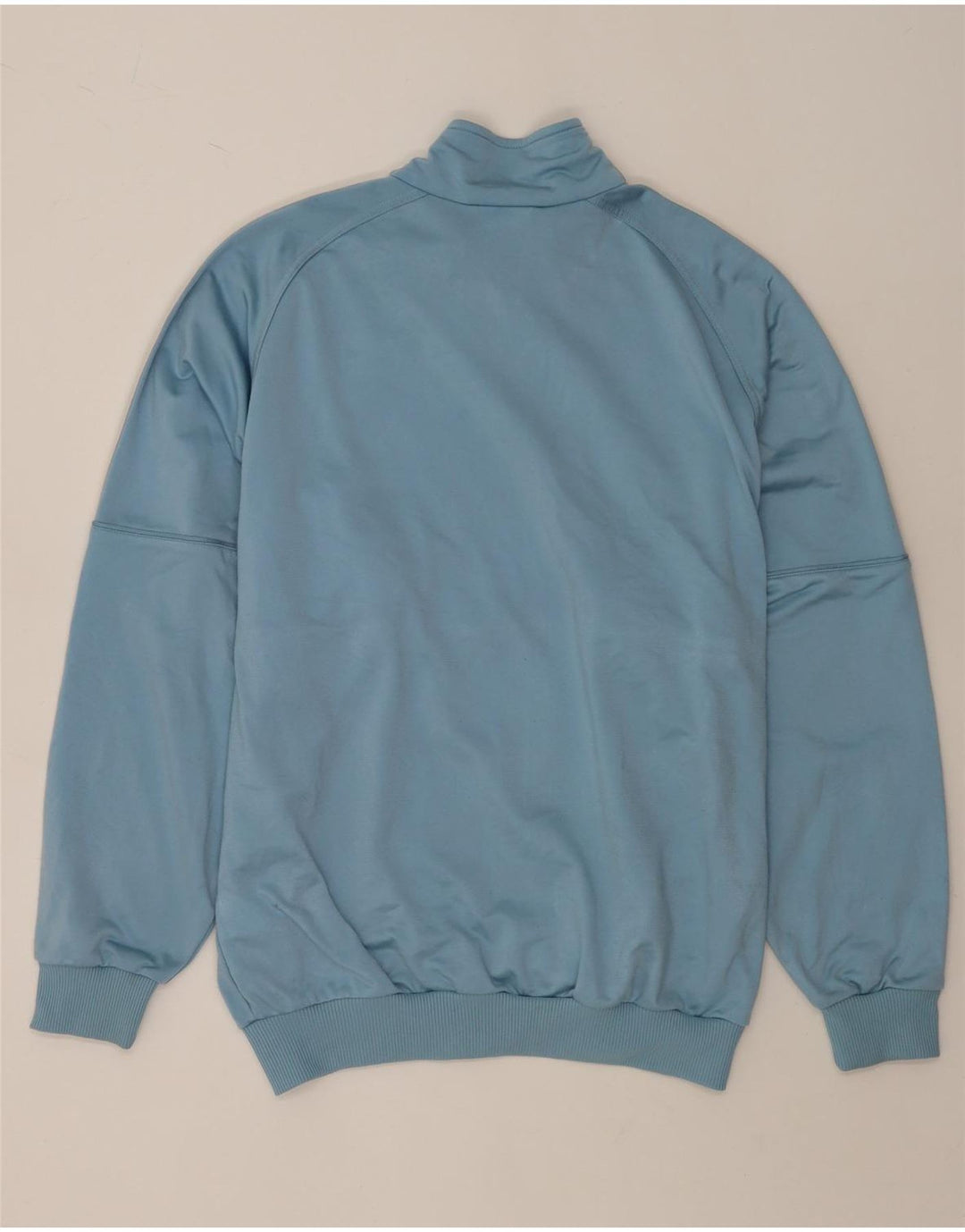 ADIDAS Mens Loose Fit Tracksuit Top Jacket UK 40/42 Médio Azul Poliéster