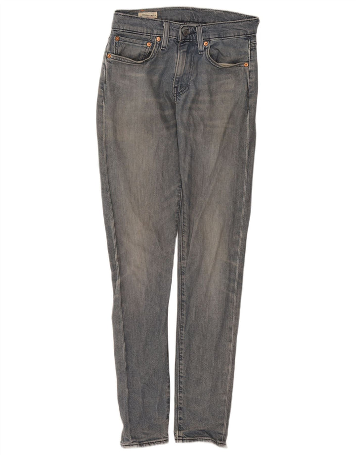 Jeans skinny feminino LEVI'S W28 algodão azul médio