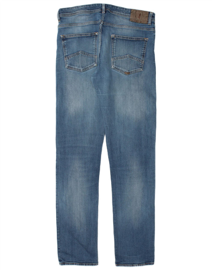 Jeans retos masculinos Marlboro Classics W33 L34 azul