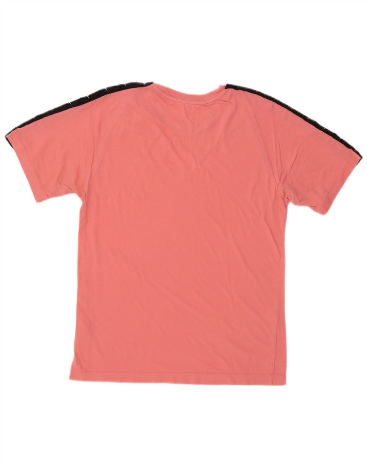 Camiseta gráfica masculina NIKE Top pequeno algodão rosa