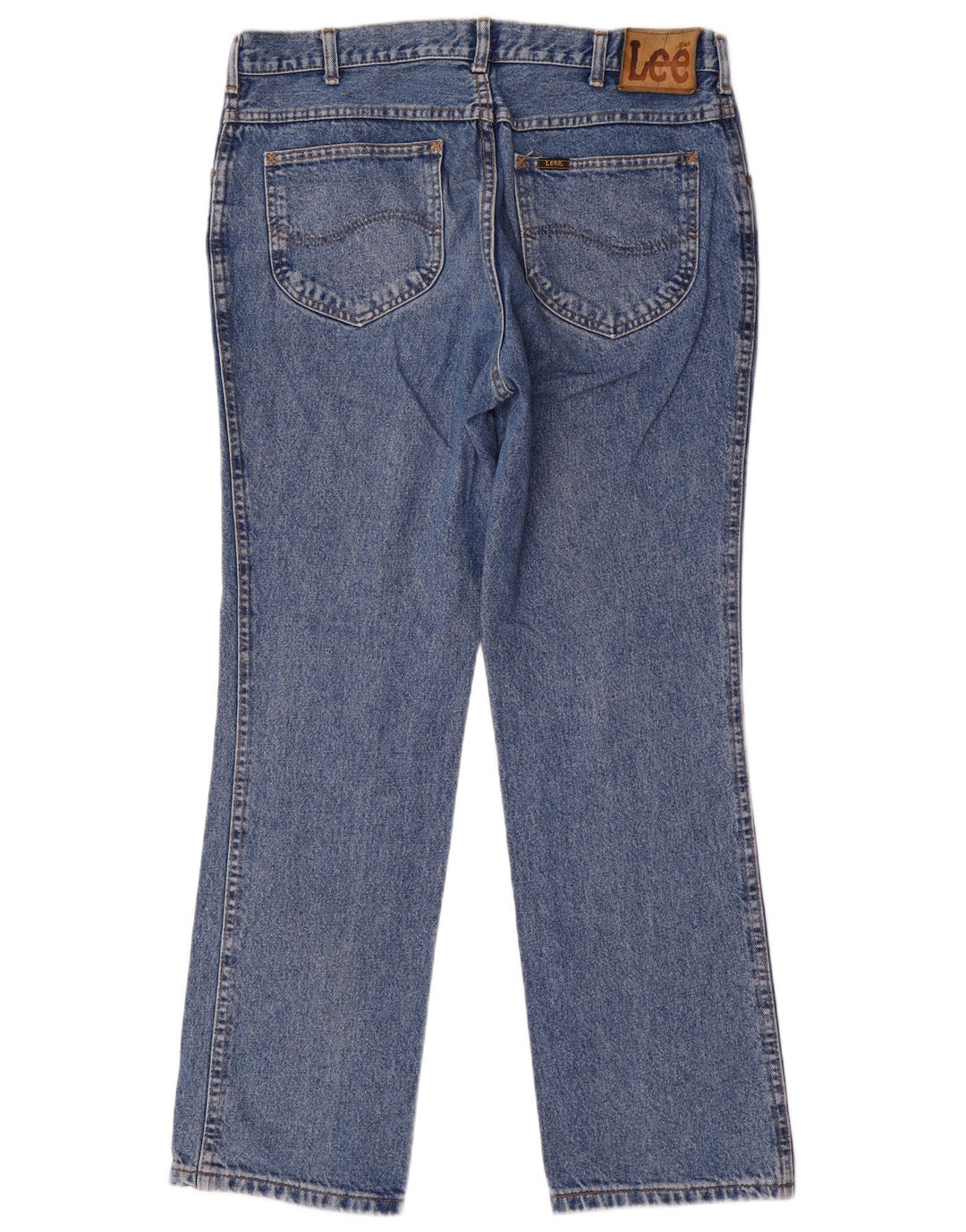Lee Mens Ranger Straight Jeans W38 L32 Azul Algodão
