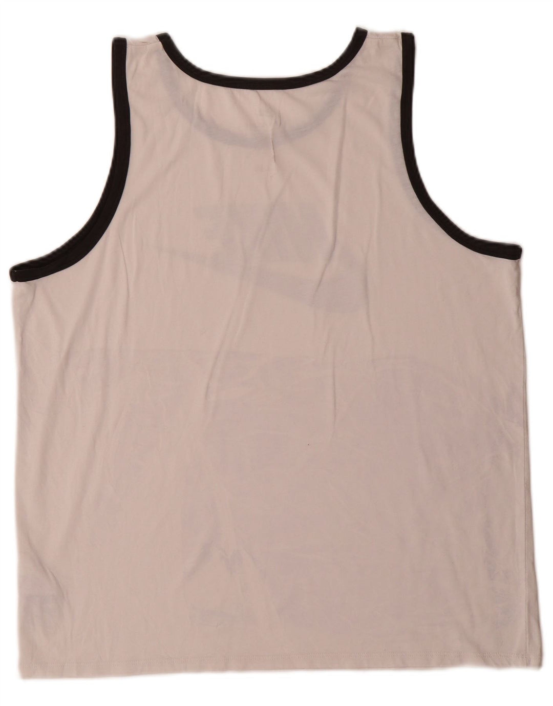 Colete gráfico masculino Nike Athletic Cut Top grande poliéster branco
