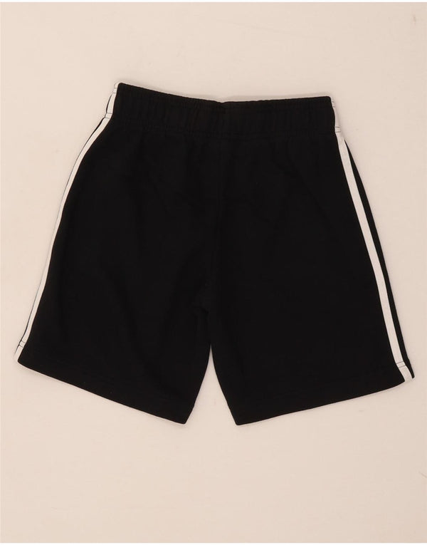 Shorts esportivos femininos Adidas 9-10 anos algodão preto