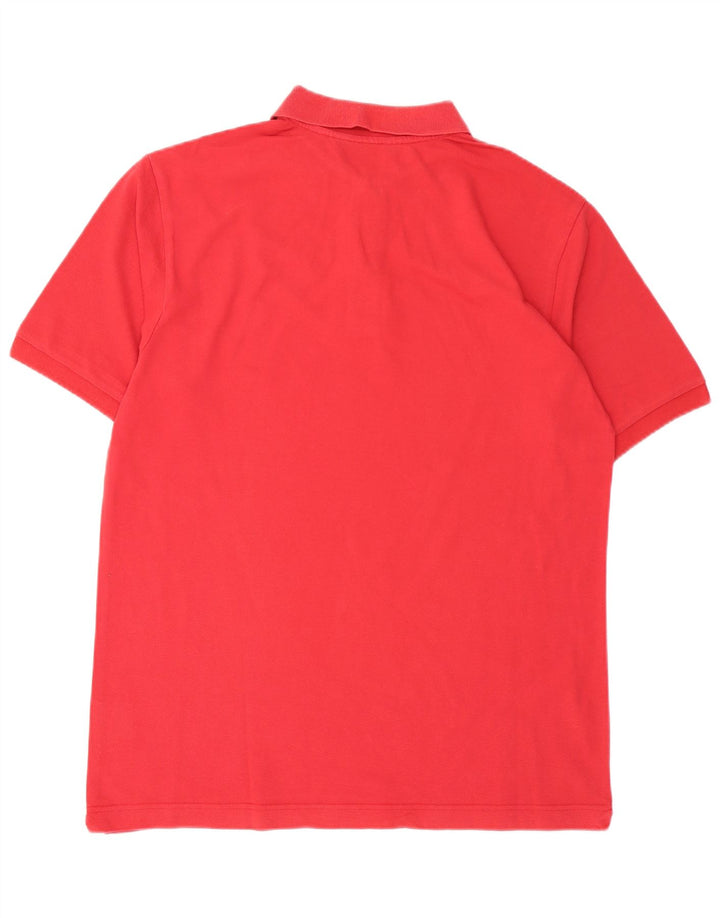 Camisa polo masculina Kappa grande algodão vermelho