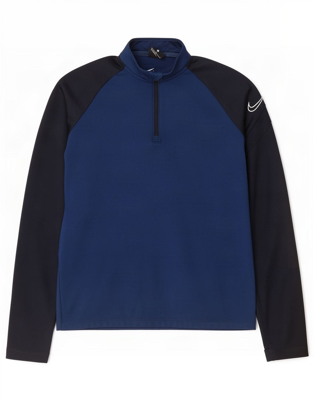 Top de treino Nike Boys Dri Fit pulôver 12-13 anos grande azul marinho