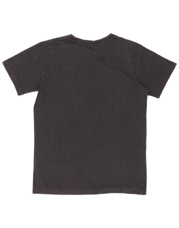 Camiseta Nike Meninos Top 12-13 Anos Grande Algodão Preto