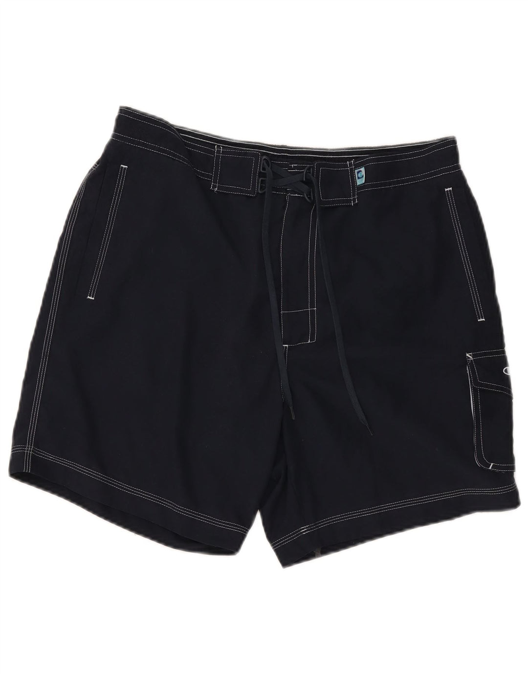 Shorts de natação masculino CHAMPION XL azul marinho poliéster