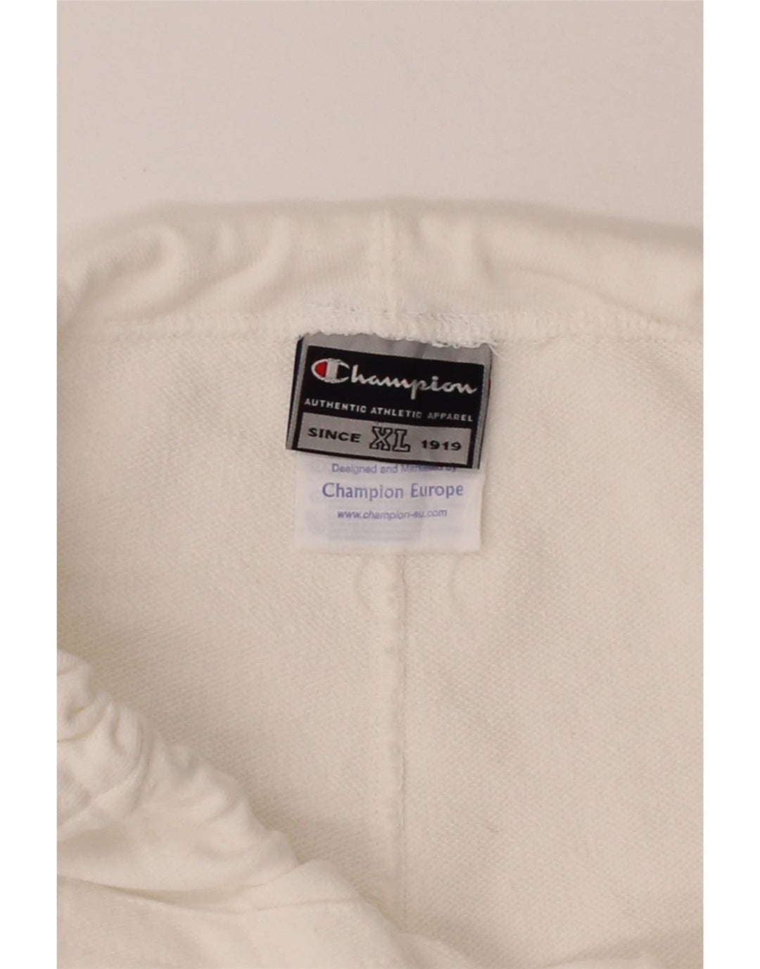 CHAMPION Womens Tracksuit Trousers UK 18 XL White Cotton Vintage Champion and Second-Hand Champion from Messina Hembry 