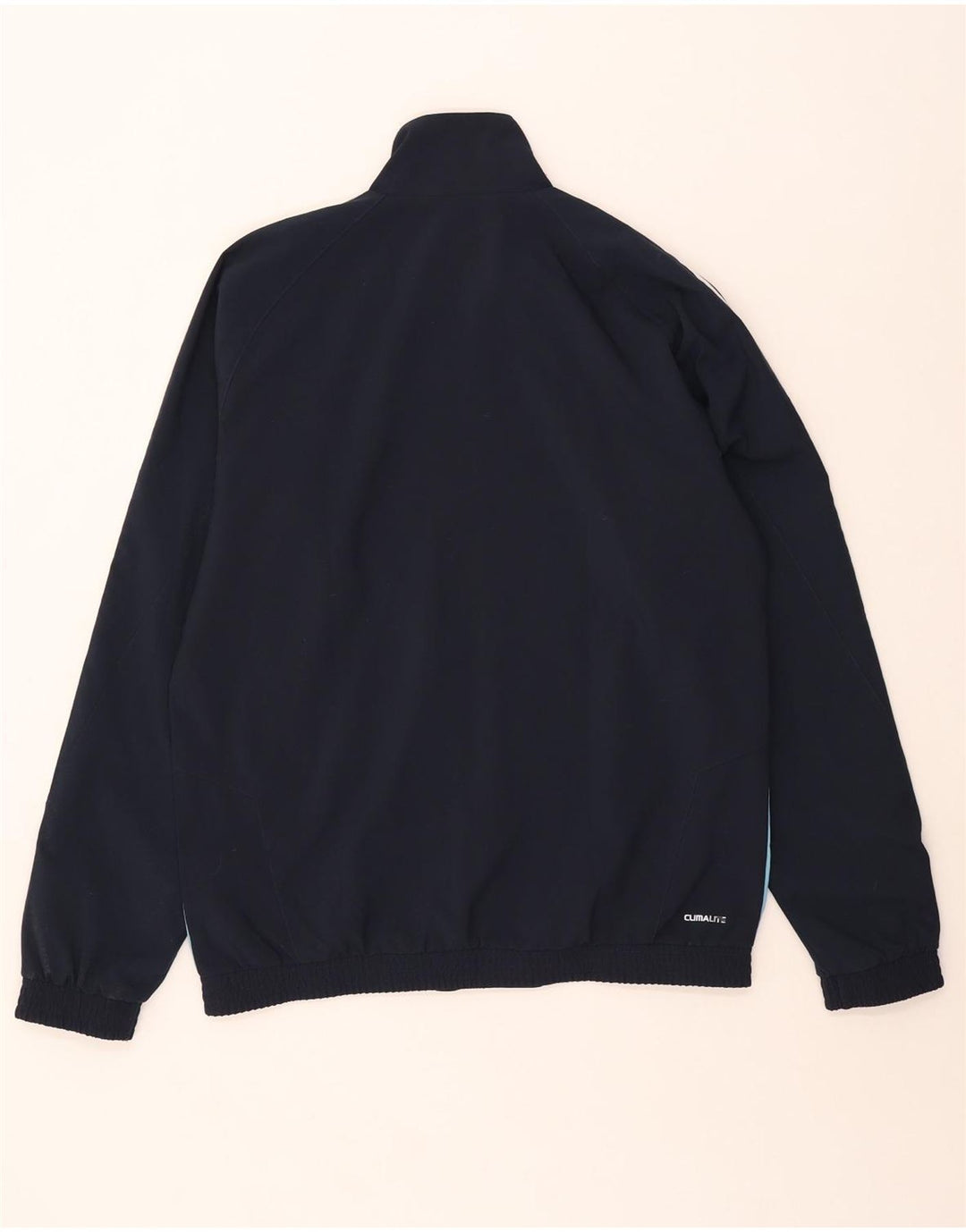 Adidas Mens Climalite Tracksuit Top Jacket UK 40/42 Médio Azul Marinho