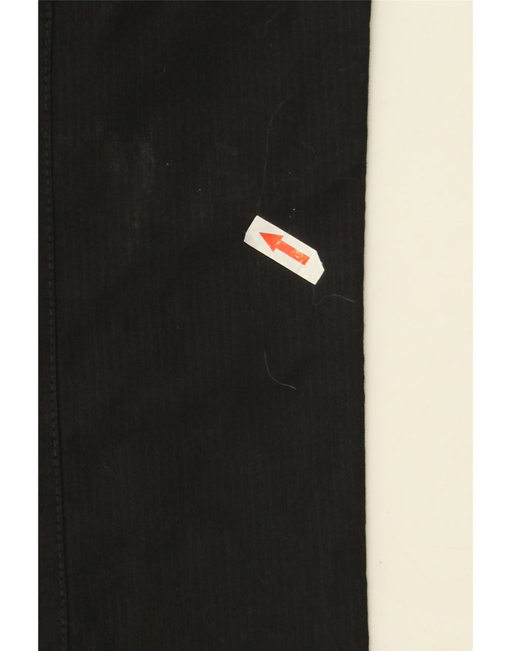 Belfe Mens Calças UK 30 W30 L31 Algodão Preto