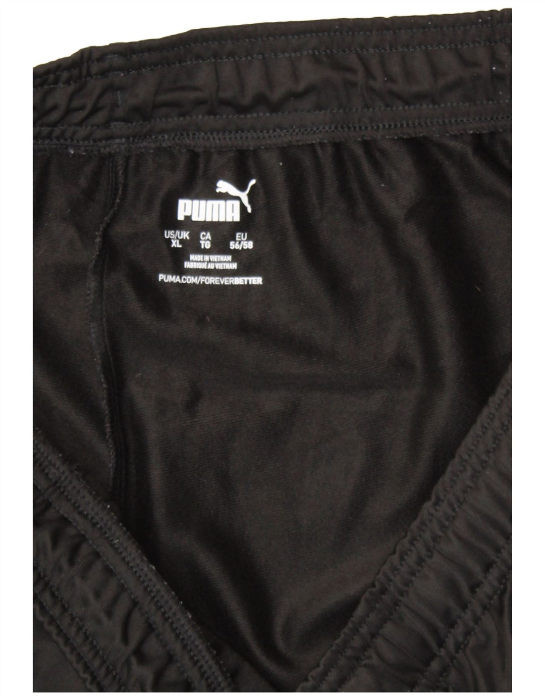Calça de treino masculina PUMA XL preto poliéster