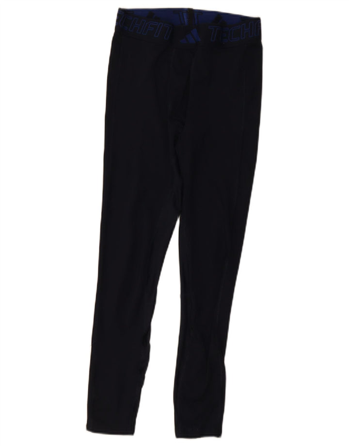 Leggings Adidas Aeroready Feminino UK 12 Médio Azul Marinho Poliéster