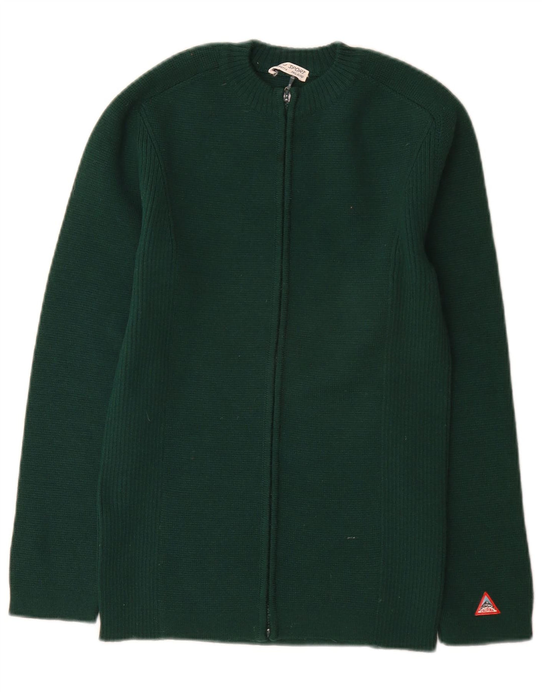 Suéter cardigã masculino L'ALPINA IT 50 verde médio