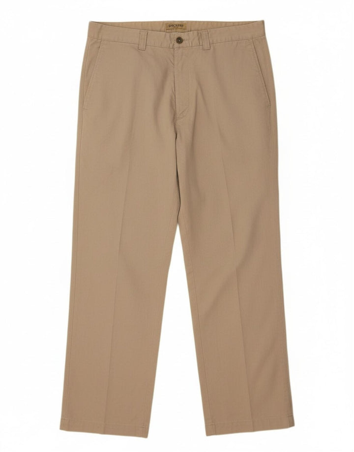 Calça chino reta masculina DOCKERS W38 L31 bege