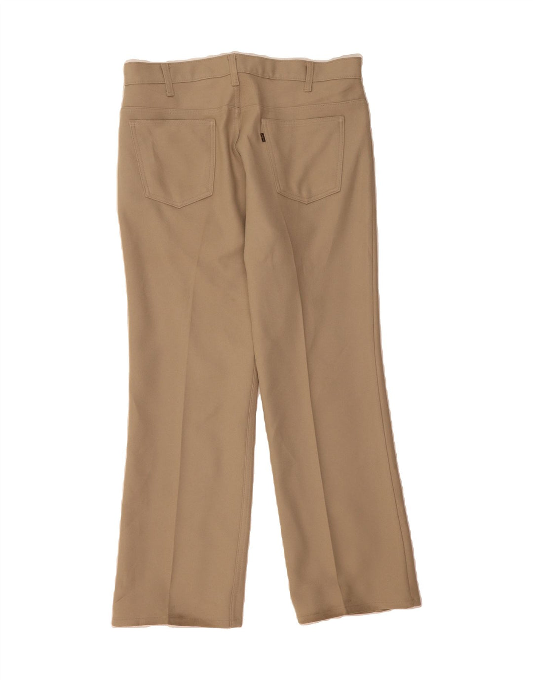 LEVI'S Mens Straight Casual Trousers W38 L30 Beige Polyester Vintage Levi's and Second-Hand Levi's from Messina Hembry 