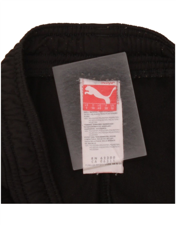 Calça de treino feminina PUMA UK 10 poliéster preto pequeno