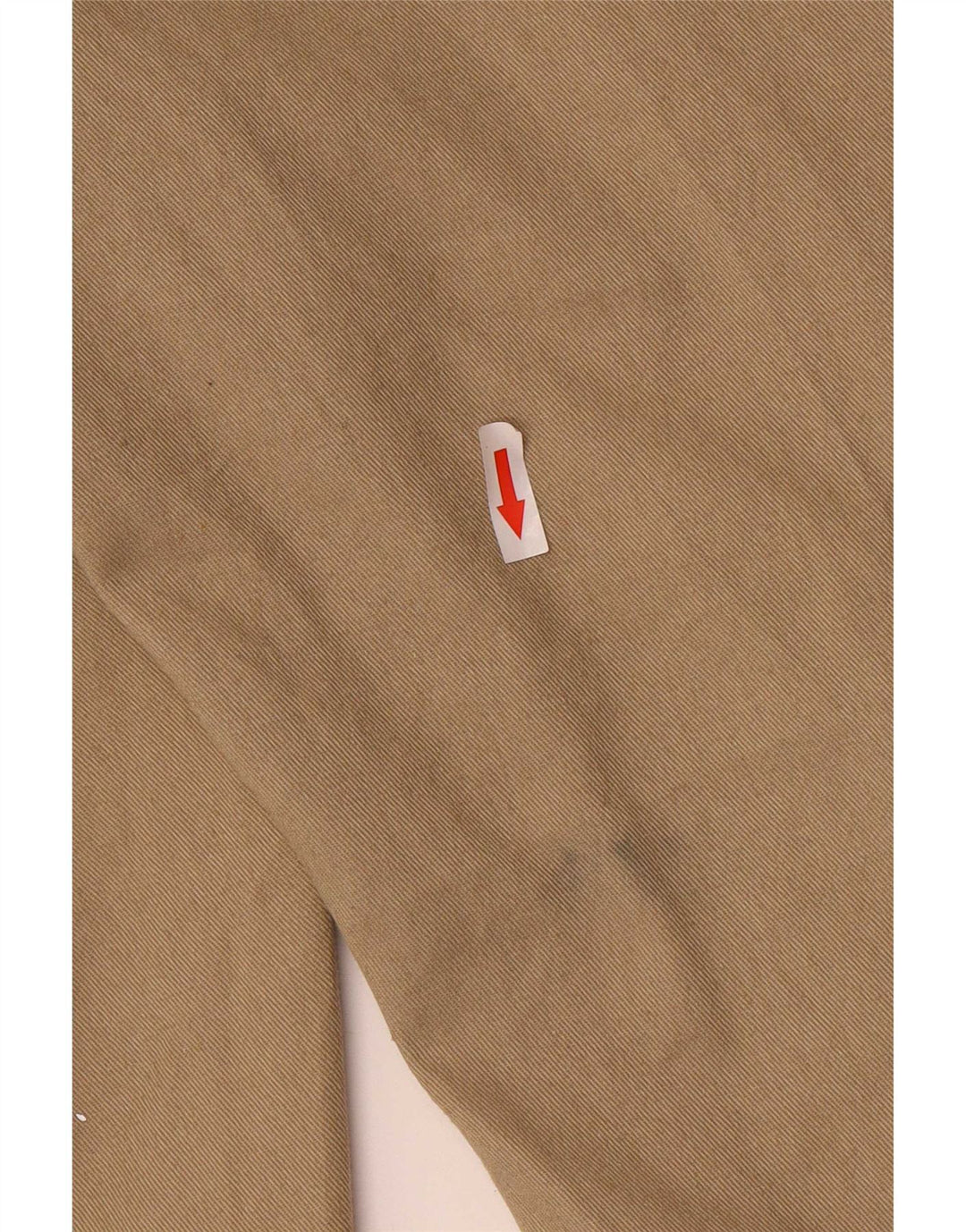 Calças Chino retas masculinas Dickies W40 L32 poliéster bege