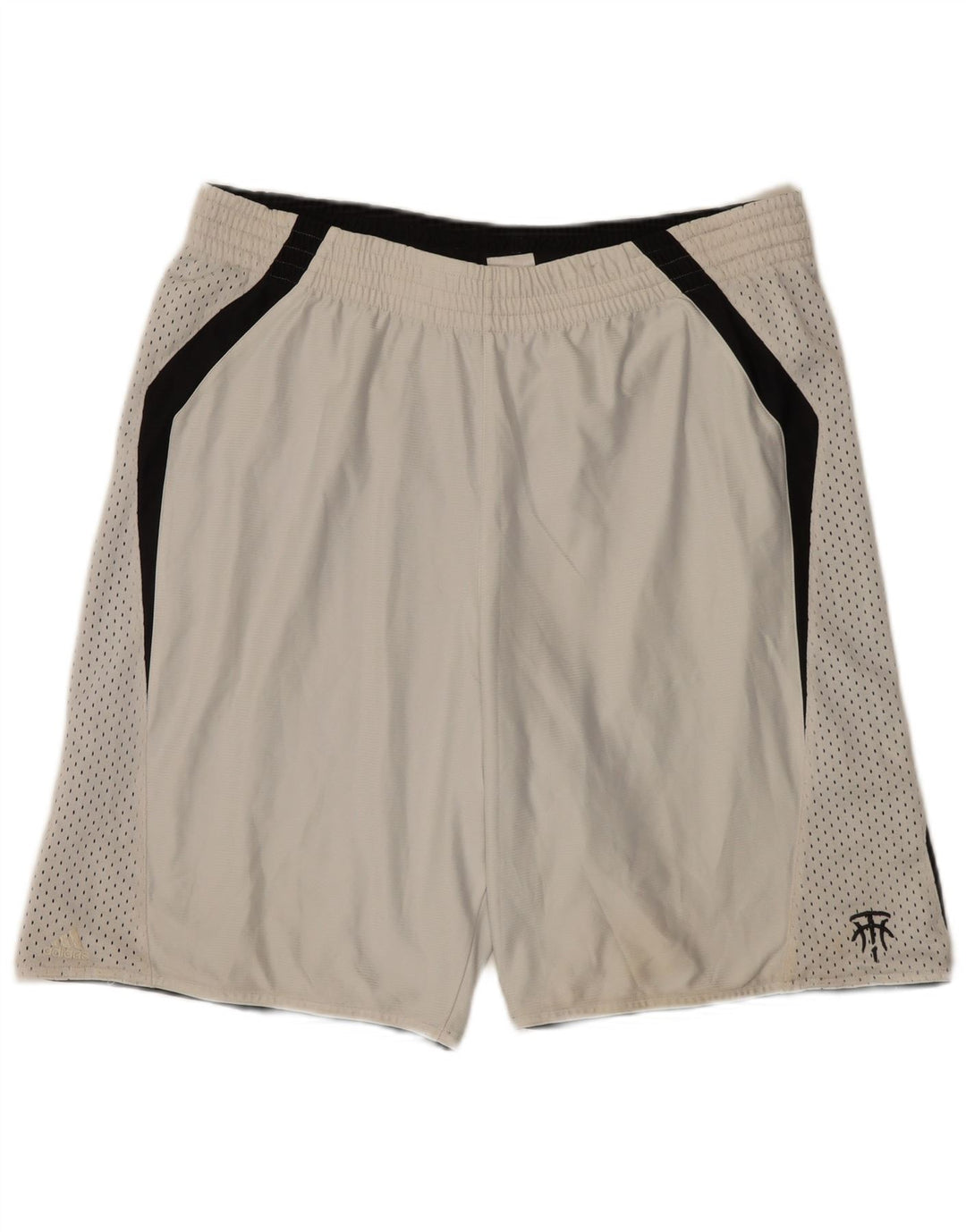 Adidas Mens Sport Shorts Médio Branco Colorblock Poliéster
