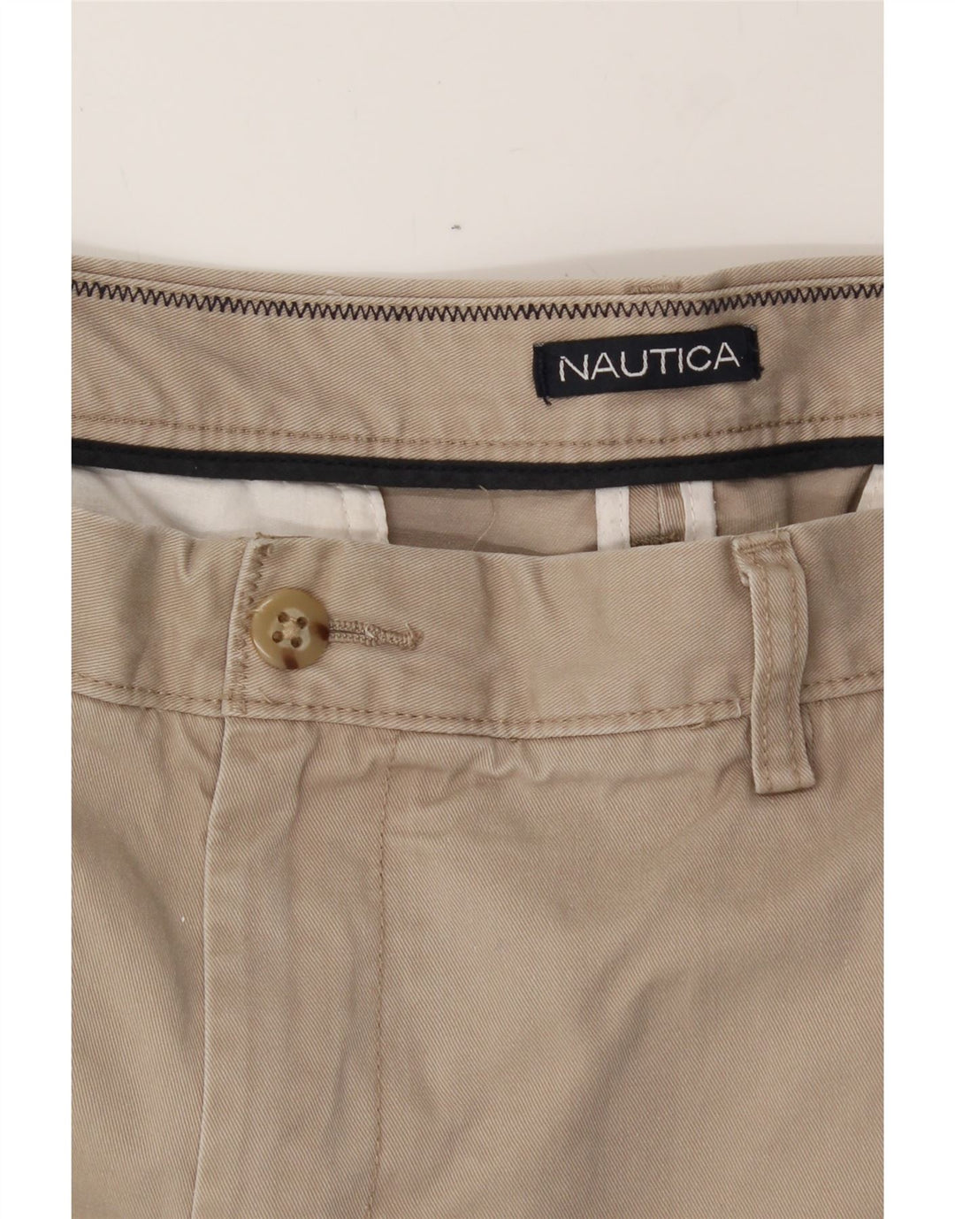 NAUTICA Mens Chino Shorts W38 XL Beige Cotton Vintage Nautica and Second-Hand Nautica from Messina Hembry 